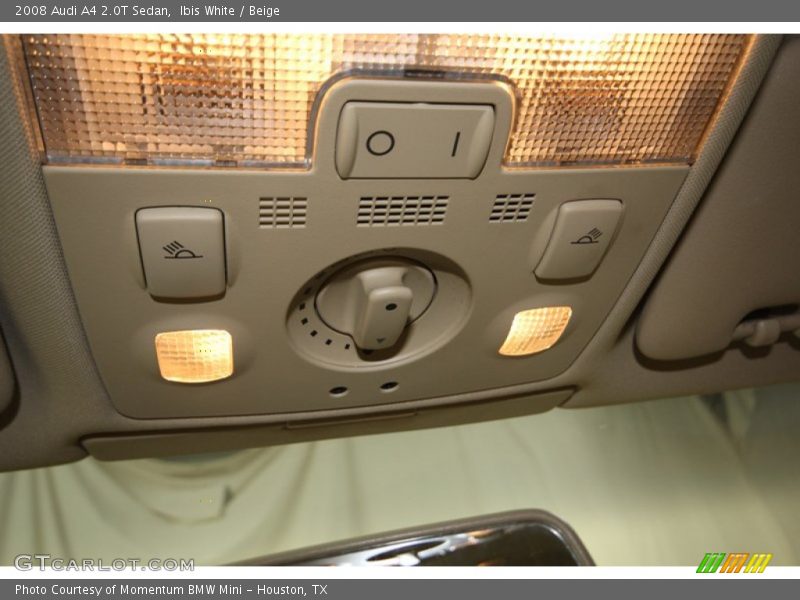 Ibis White / Beige 2008 Audi A4 2.0T Sedan