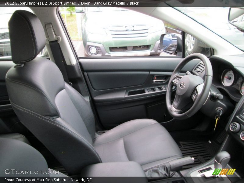 Dark Gray Metallic / Black 2012 Subaru Impreza 2.0i Sport Limited 5 Door