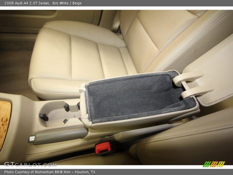 Ibis White / Beige 2008 Audi A4 2.0T Sedan
