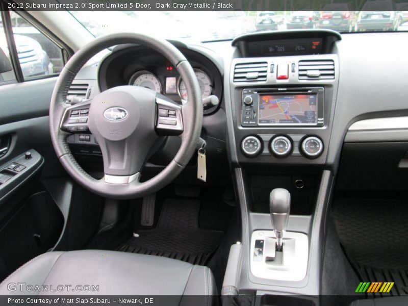 Dark Gray Metallic / Black 2012 Subaru Impreza 2.0i Sport Limited 5 Door