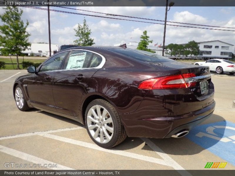 Caviar Metallic / Barley/Truffle 2013 Jaguar XF 3.0