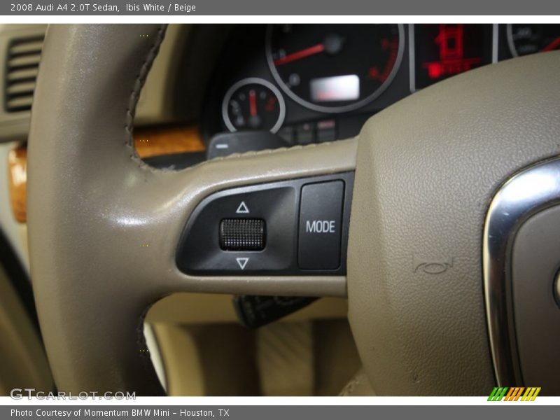 Ibis White / Beige 2008 Audi A4 2.0T Sedan