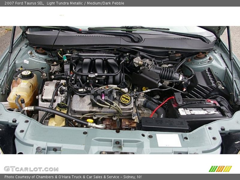 Light Tundra Metallic / Medium/Dark Pebble 2007 Ford Taurus SEL