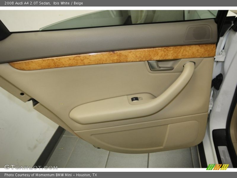 Ibis White / Beige 2008 Audi A4 2.0T Sedan