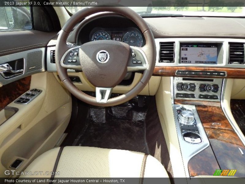 Caviar Metallic / Barley/Truffle 2013 Jaguar XF 3.0