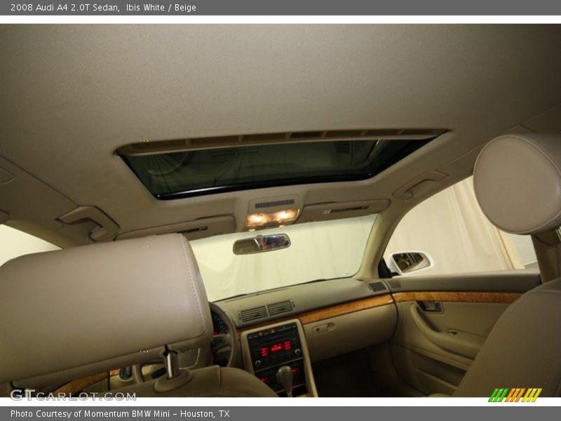Ibis White / Beige 2008 Audi A4 2.0T Sedan