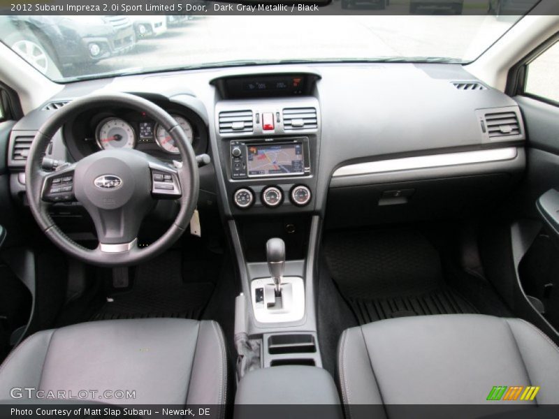 Dark Gray Metallic / Black 2012 Subaru Impreza 2.0i Sport Limited 5 Door