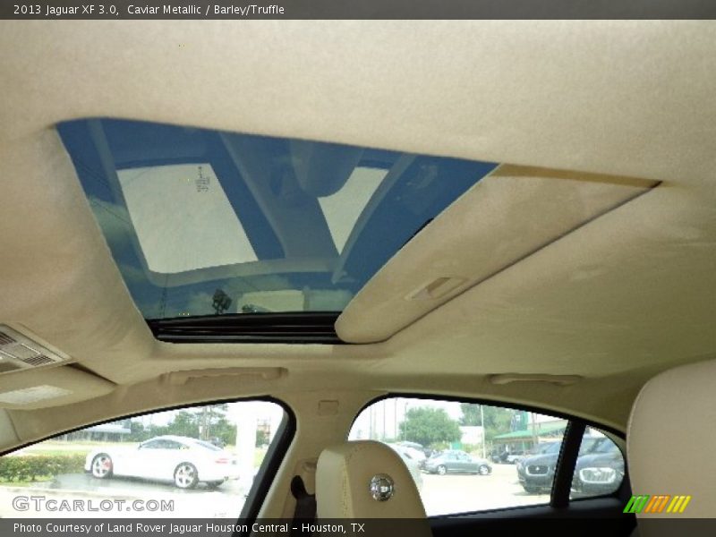 Caviar Metallic / Barley/Truffle 2013 Jaguar XF 3.0