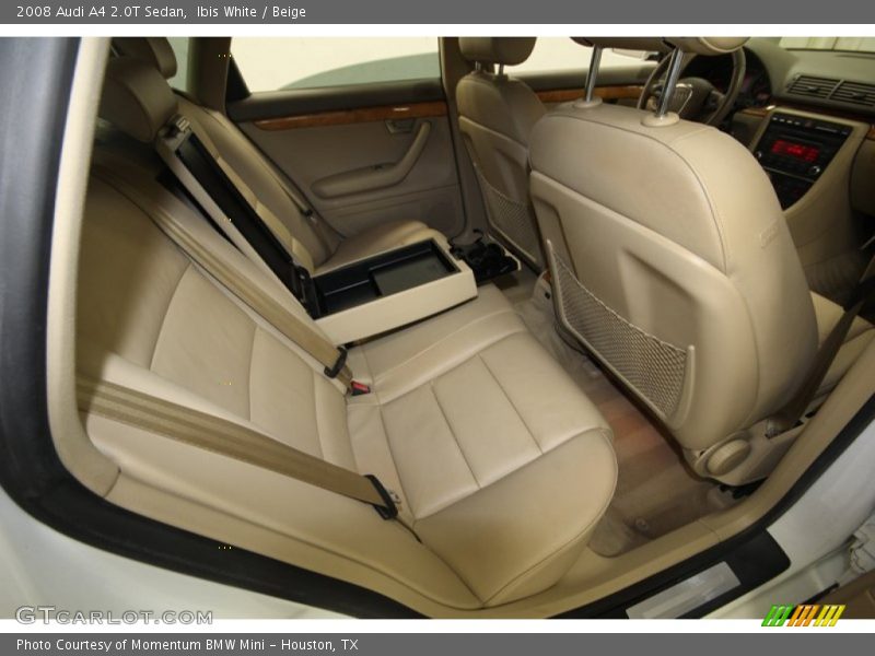 Ibis White / Beige 2008 Audi A4 2.0T Sedan