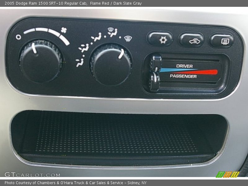 Controls of 2005 Ram 1500 SRT-10 Regular Cab
