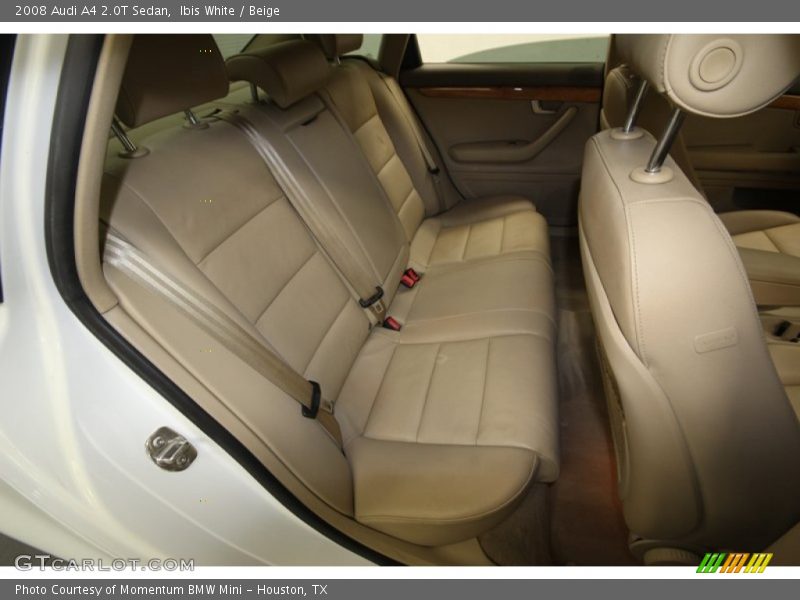 Ibis White / Beige 2008 Audi A4 2.0T Sedan