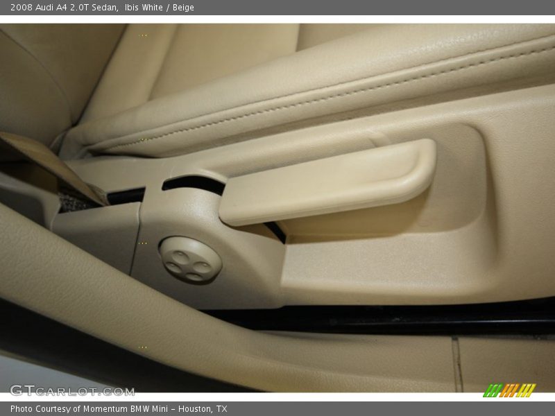 Ibis White / Beige 2008 Audi A4 2.0T Sedan