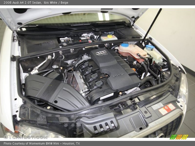 Ibis White / Beige 2008 Audi A4 2.0T Sedan