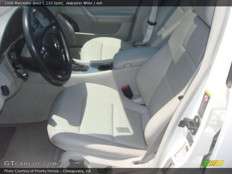 Alabaster White / Ash 2006 Mercedes-Benz C 230 Sport