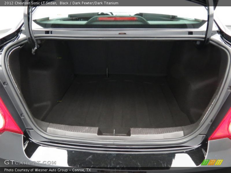  2012 Sonic LT Sedan Trunk