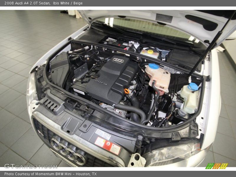Ibis White / Beige 2008 Audi A4 2.0T Sedan