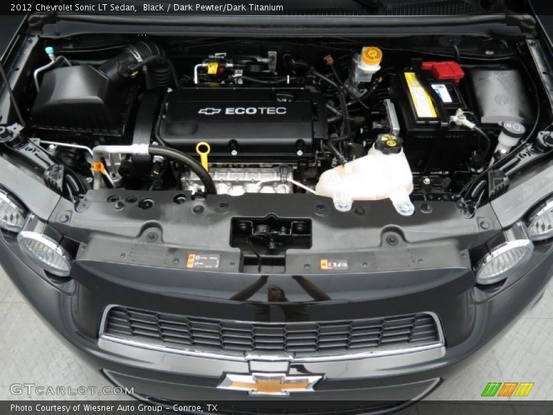  2012 Sonic LT Sedan Engine - 1.8 Liter DOHC 16-Valve VVT 4 Cylinder