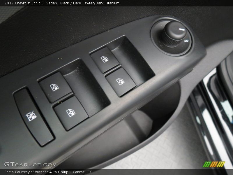 Black / Dark Pewter/Dark Titanium 2012 Chevrolet Sonic LT Sedan