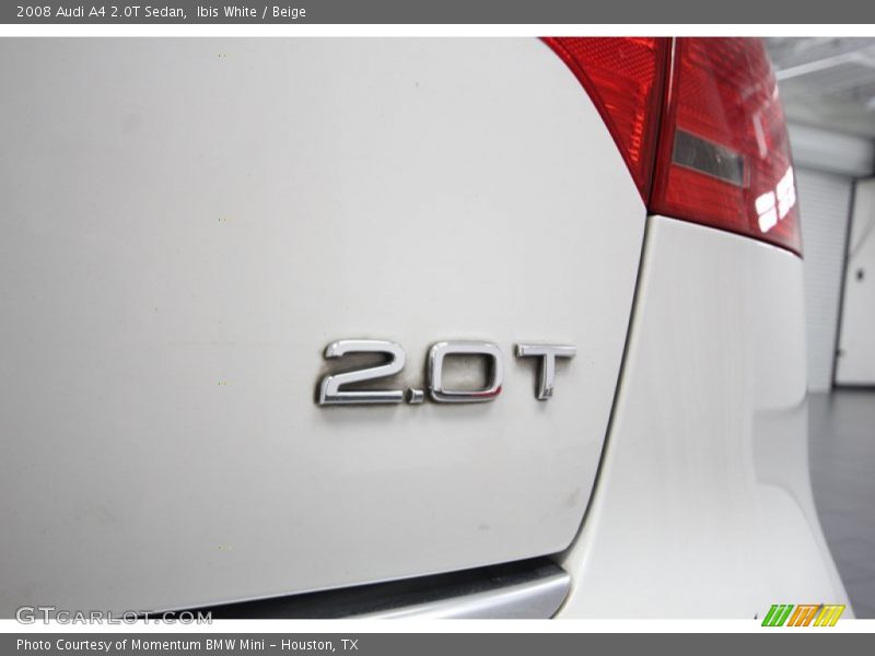 Ibis White / Beige 2008 Audi A4 2.0T Sedan
