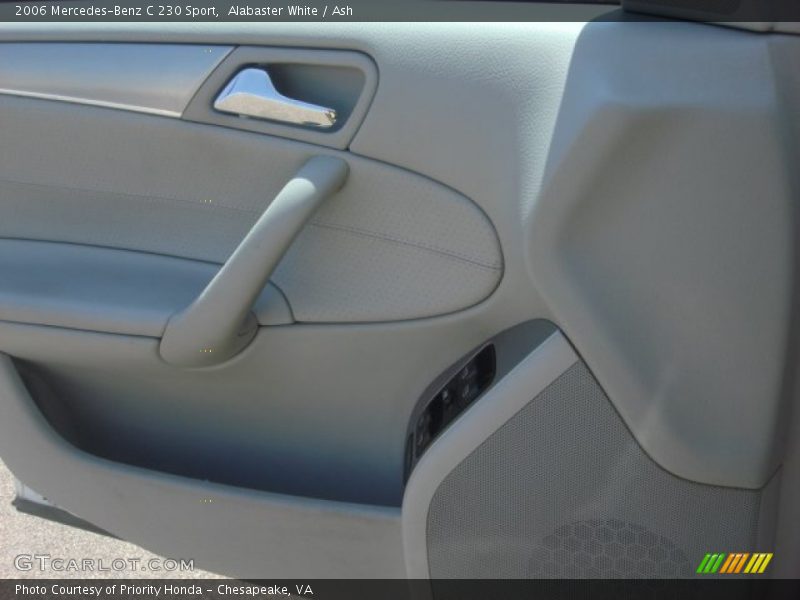 Alabaster White / Ash 2006 Mercedes-Benz C 230 Sport