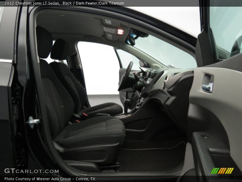 Black / Dark Pewter/Dark Titanium 2012 Chevrolet Sonic LT Sedan