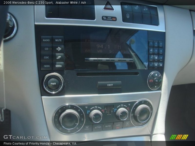 Alabaster White / Ash 2006 Mercedes-Benz C 230 Sport