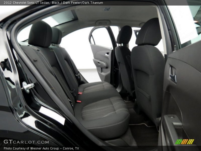 Black / Dark Pewter/Dark Titanium 2012 Chevrolet Sonic LT Sedan