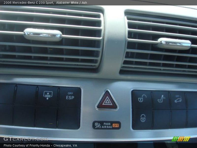 Alabaster White / Ash 2006 Mercedes-Benz C 230 Sport