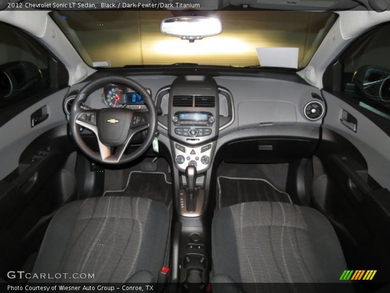 Dashboard of 2012 Sonic LT Sedan