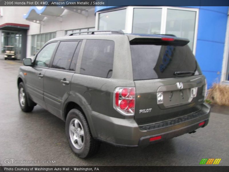 Amazon Green Metallic / Saddle 2006 Honda Pilot EX 4WD