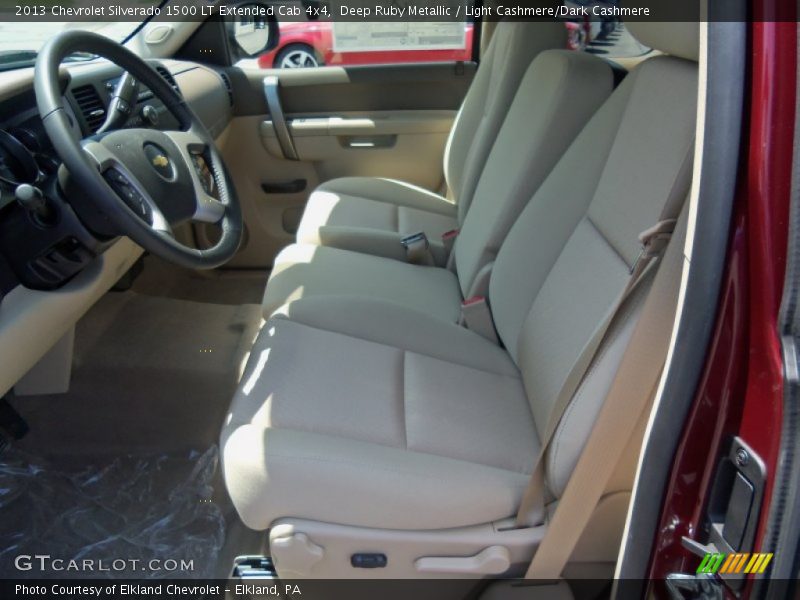 Deep Ruby Metallic / Light Cashmere/Dark Cashmere 2013 Chevrolet Silverado 1500 LT Extended Cab 4x4