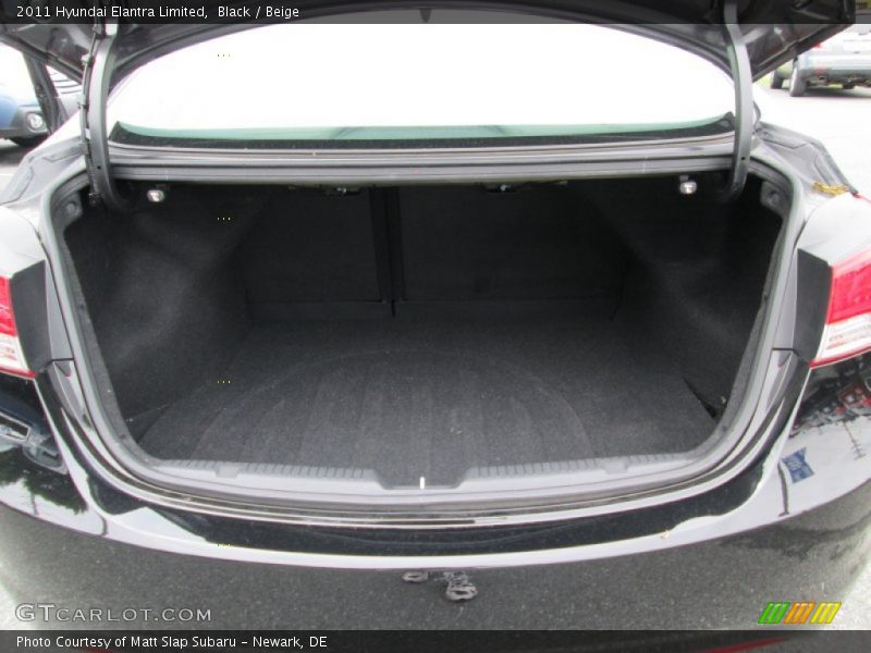 Black / Beige 2011 Hyundai Elantra Limited