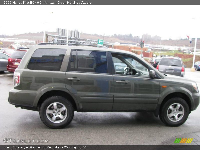 Amazon Green Metallic / Saddle 2006 Honda Pilot EX 4WD