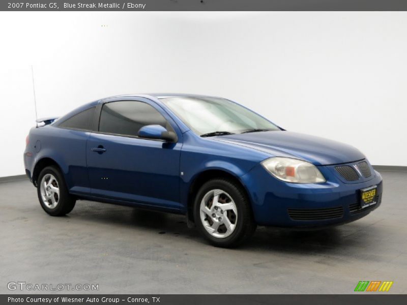Blue Streak Metallic / Ebony 2007 Pontiac G5