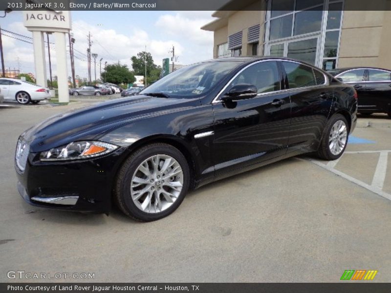 Front 3/4 View of 2013 XF 3.0