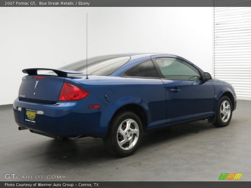 Blue Streak Metallic / Ebony 2007 Pontiac G5