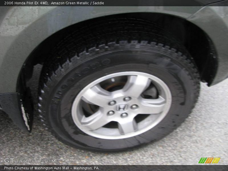 Amazon Green Metallic / Saddle 2006 Honda Pilot EX 4WD