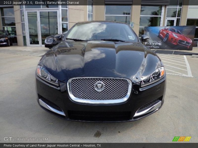 Ebony / Barley/Warm Charcoal 2013 Jaguar XF 3.0