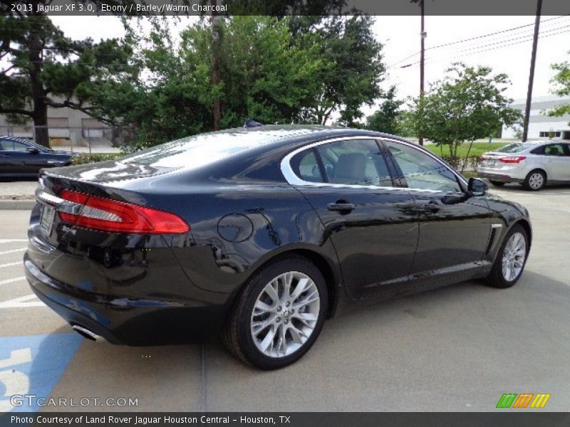 Ebony / Barley/Warm Charcoal 2013 Jaguar XF 3.0