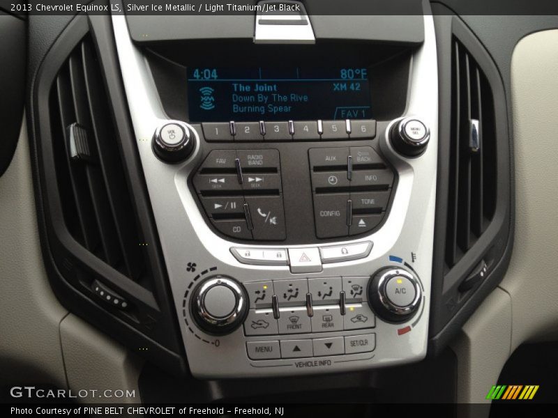 Silver Ice Metallic / Light Titanium/Jet Black 2013 Chevrolet Equinox LS