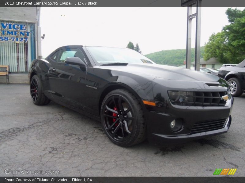 Black / Black 2013 Chevrolet Camaro SS/RS Coupe
