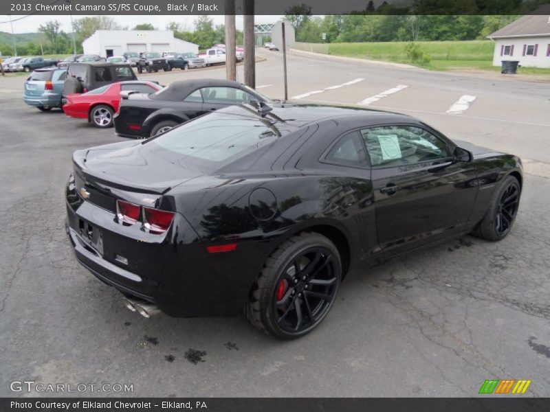 Black / Black 2013 Chevrolet Camaro SS/RS Coupe