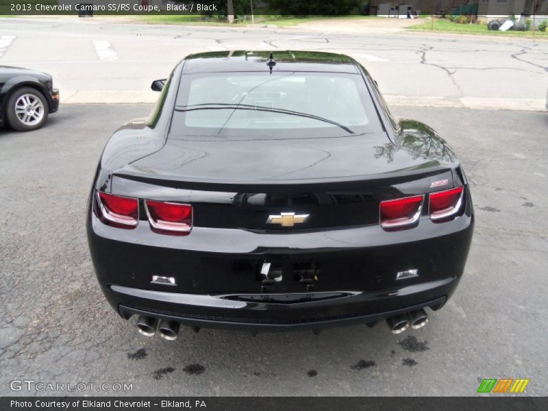 Black / Black 2013 Chevrolet Camaro SS/RS Coupe