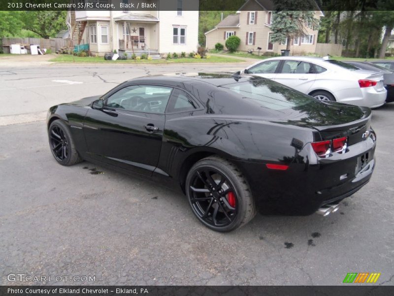 Black / Black 2013 Chevrolet Camaro SS/RS Coupe