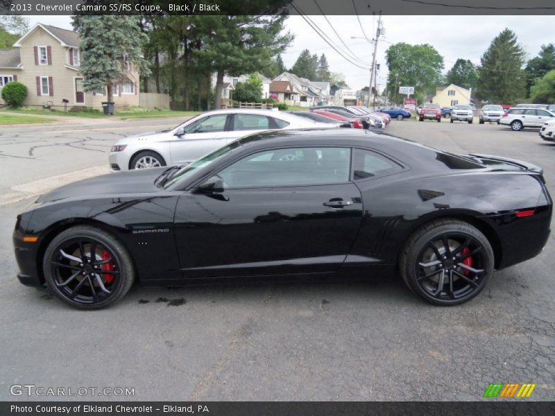 Black / Black 2013 Chevrolet Camaro SS/RS Coupe
