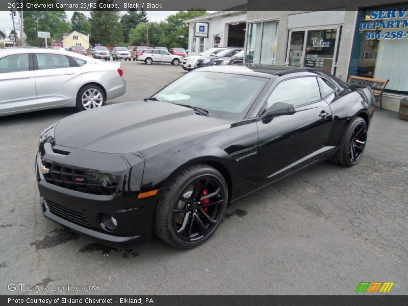 Black / Black 2013 Chevrolet Camaro SS/RS Coupe