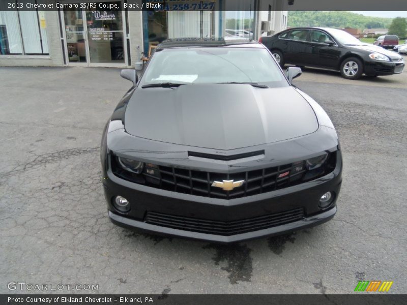 Black / Black 2013 Chevrolet Camaro SS/RS Coupe