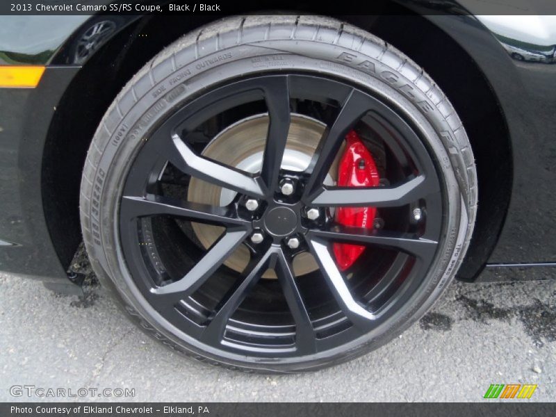 Black / Black 2013 Chevrolet Camaro SS/RS Coupe