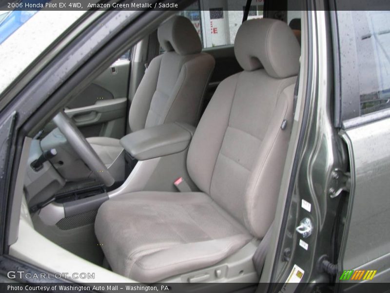 Amazon Green Metallic / Saddle 2006 Honda Pilot EX 4WD