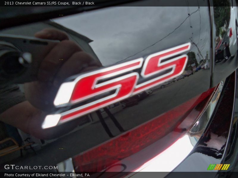Black / Black 2013 Chevrolet Camaro SS/RS Coupe